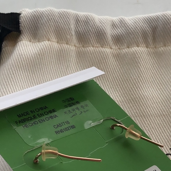 Kate Spade Yours Truly rose gold ear crawlers - Picture 3 of 3